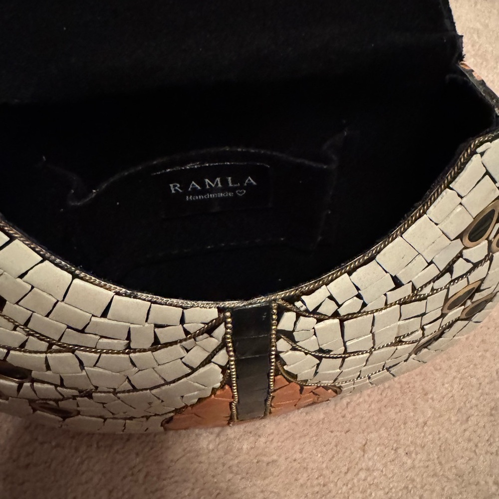 Mosaic Clutch with Chain Strap - Picture 4 of 4